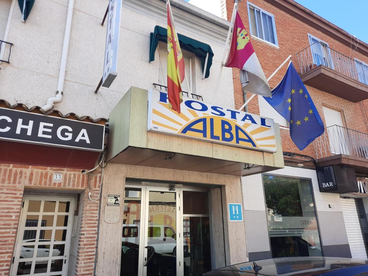 Hostal Alba Albacete Bagian luar foto