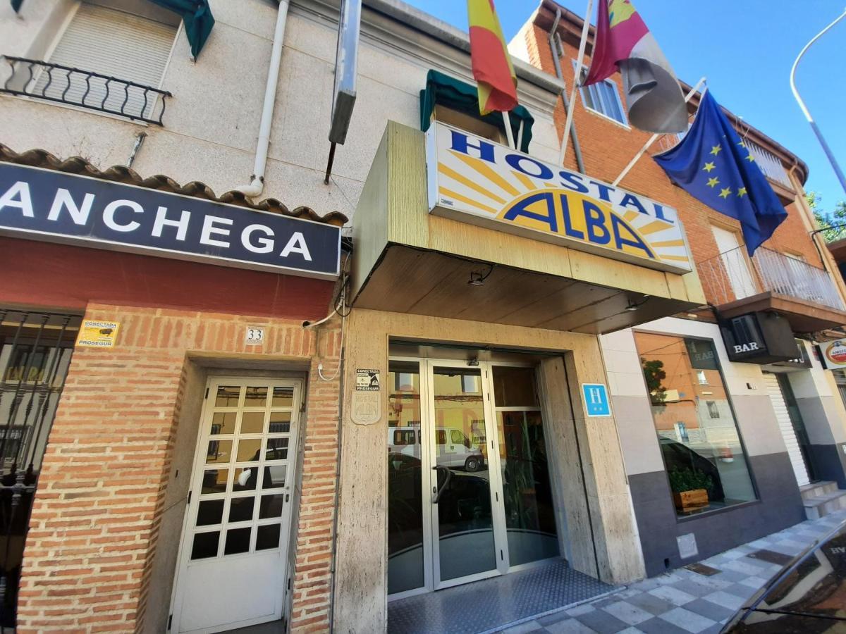 Hostal Alba Albacete Bagian luar foto